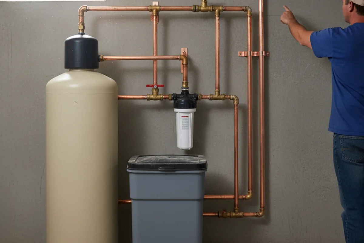 Whole-house water treatment system installed in Malibu